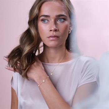 Joanli nor Sofienor armbånd i forgyldt sølv model